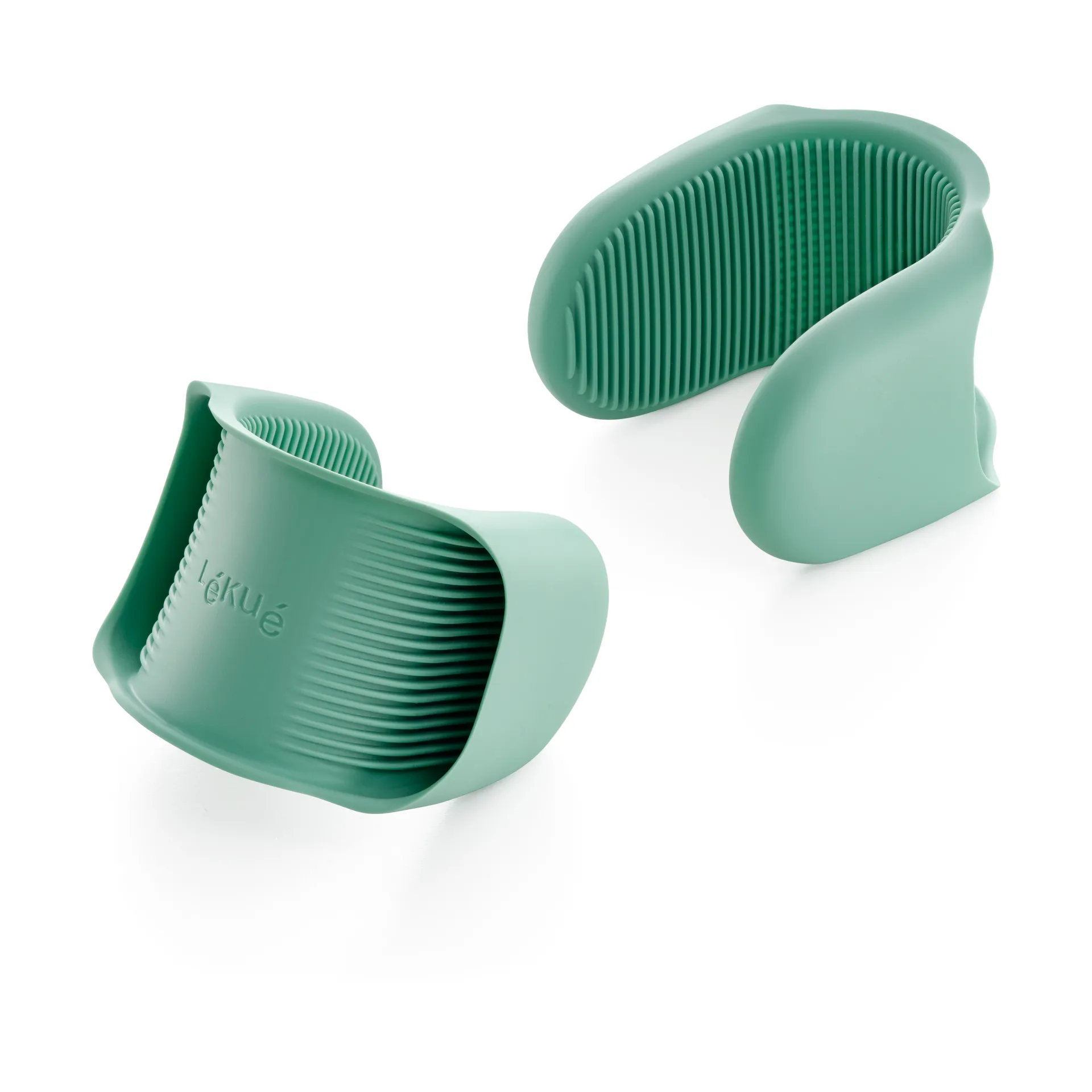 Lékué flexible mini oven mitts, 2-pack, Green Lékué