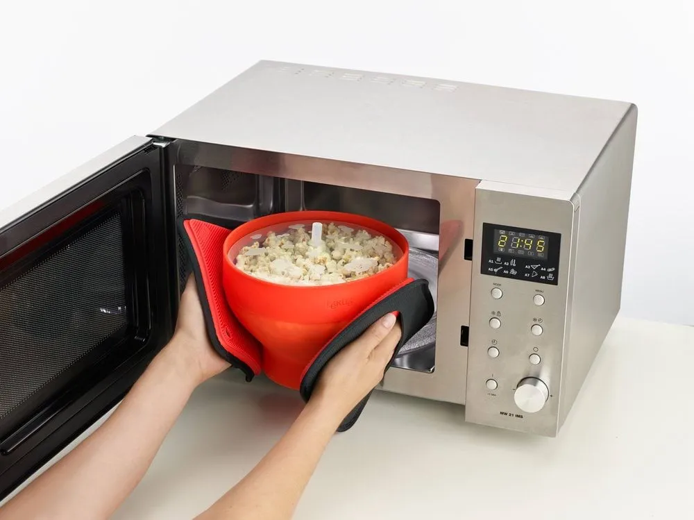 Lékué popcorn maker microwave, Red Lékué