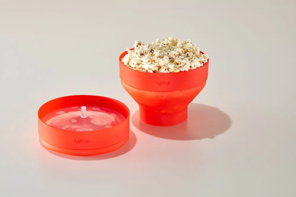 Lékué popcorn maker microwave, Red Lékué