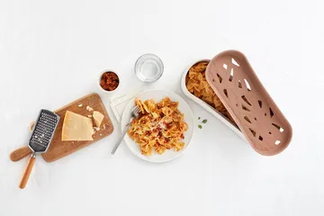 Lékué quick cooker pasta cooker microwave - Terracotta - Lékué