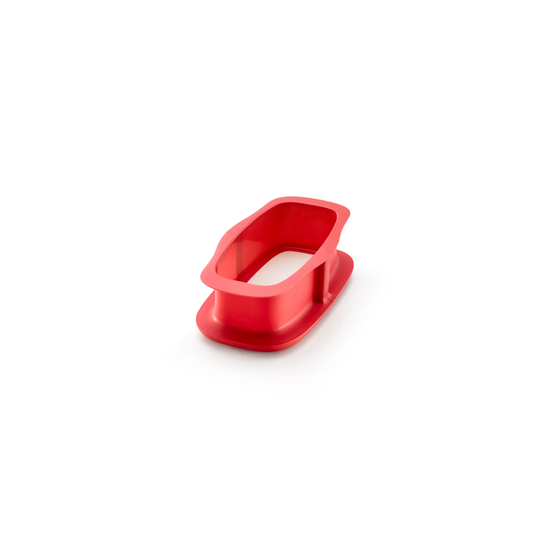 Lékué springform loaf with plate 24 cm, Red Lékué