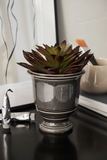 Roselle flowerpot Ø13 cm - Dark grey - Lene Bjerre