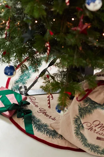 Candy Cane Papier Maché Christmas tree bauble - 12 cm - Lexington