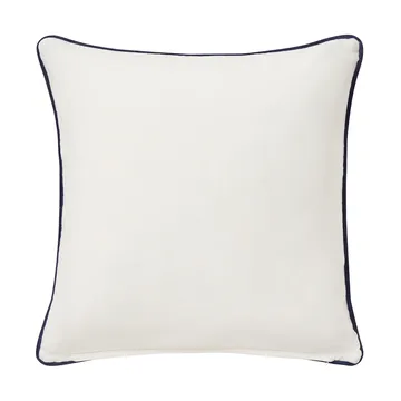 Down hill eco. cotton twill cushion cover 50x50 cm - Blue-White - Lexington