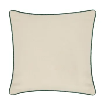 Flower Embroidered Wool Mix pillowcase 50x50 cm - Light beige-green - Lexington