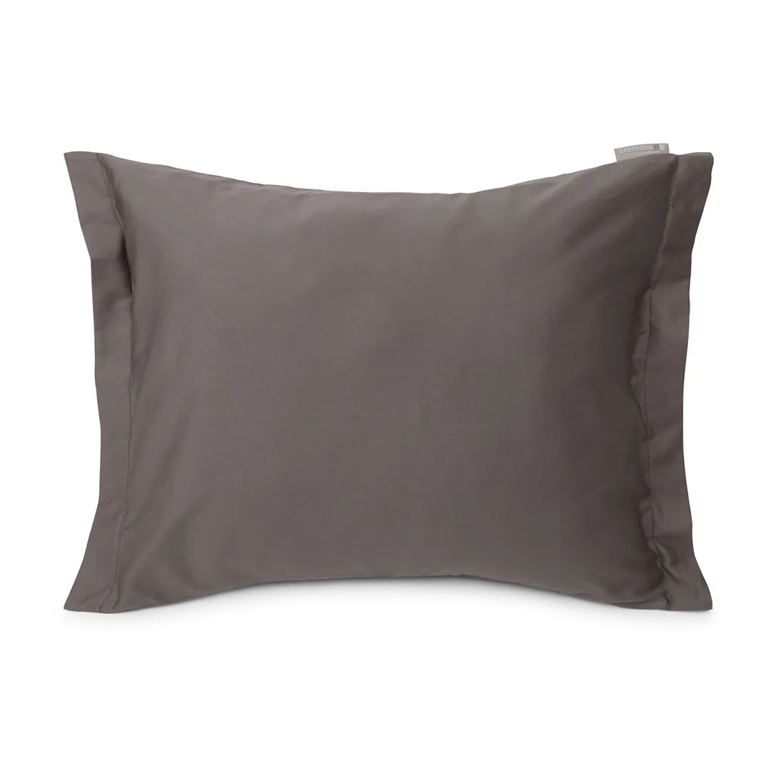 Hotel Cotton Sateen pillowcase 50x90 cm, Charcoal grey Lexington