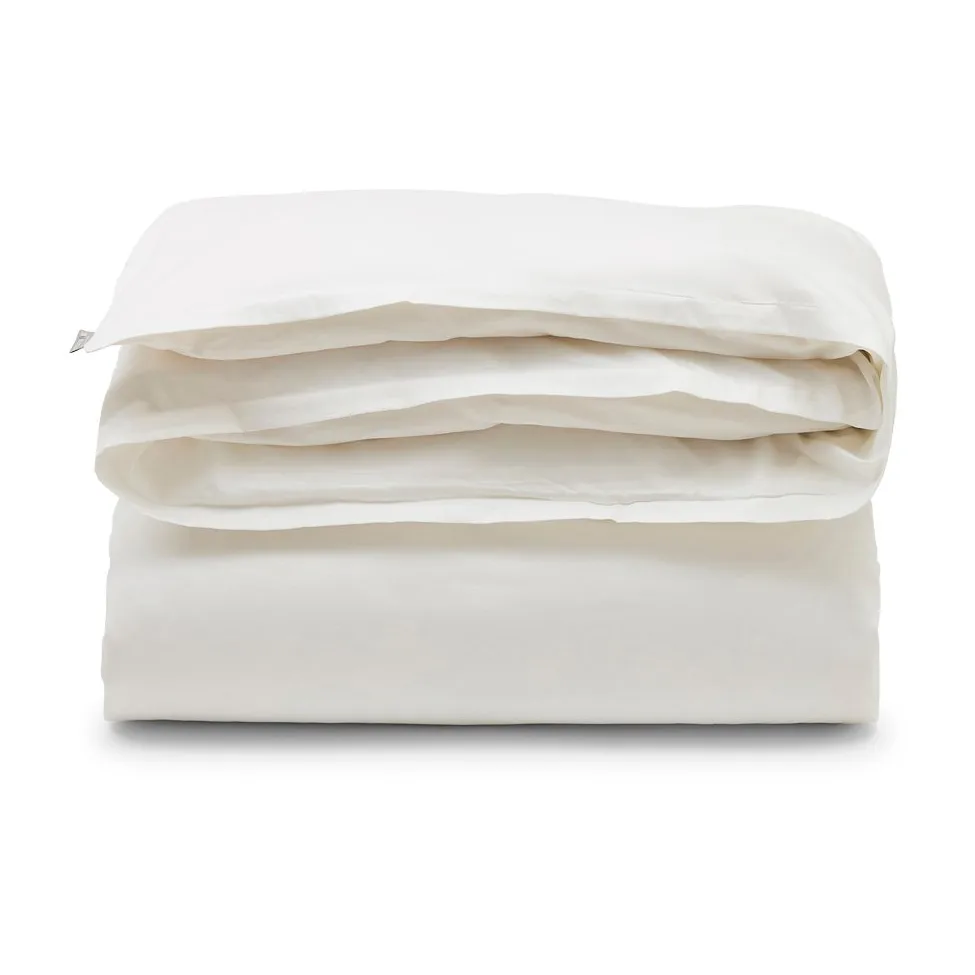 Hotel Mulberry Silk Sateen duvet cover 150x210 cm, White Lexington