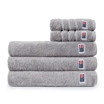 Icons Original towel 30x30 cm - dark grey - Lexington