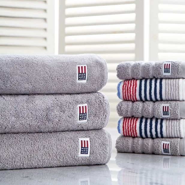 Icons Original towel 30x30 cm, dark grey Lexington