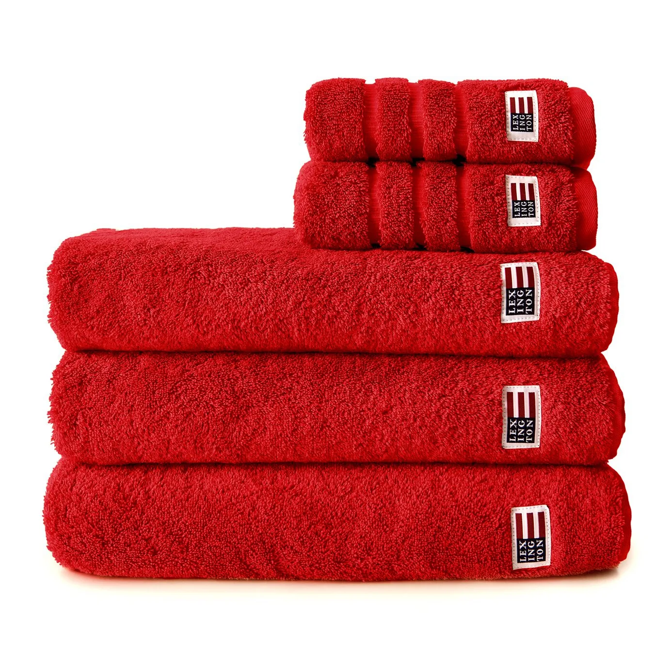Icons Original towel 30x50 cm, red Lexington