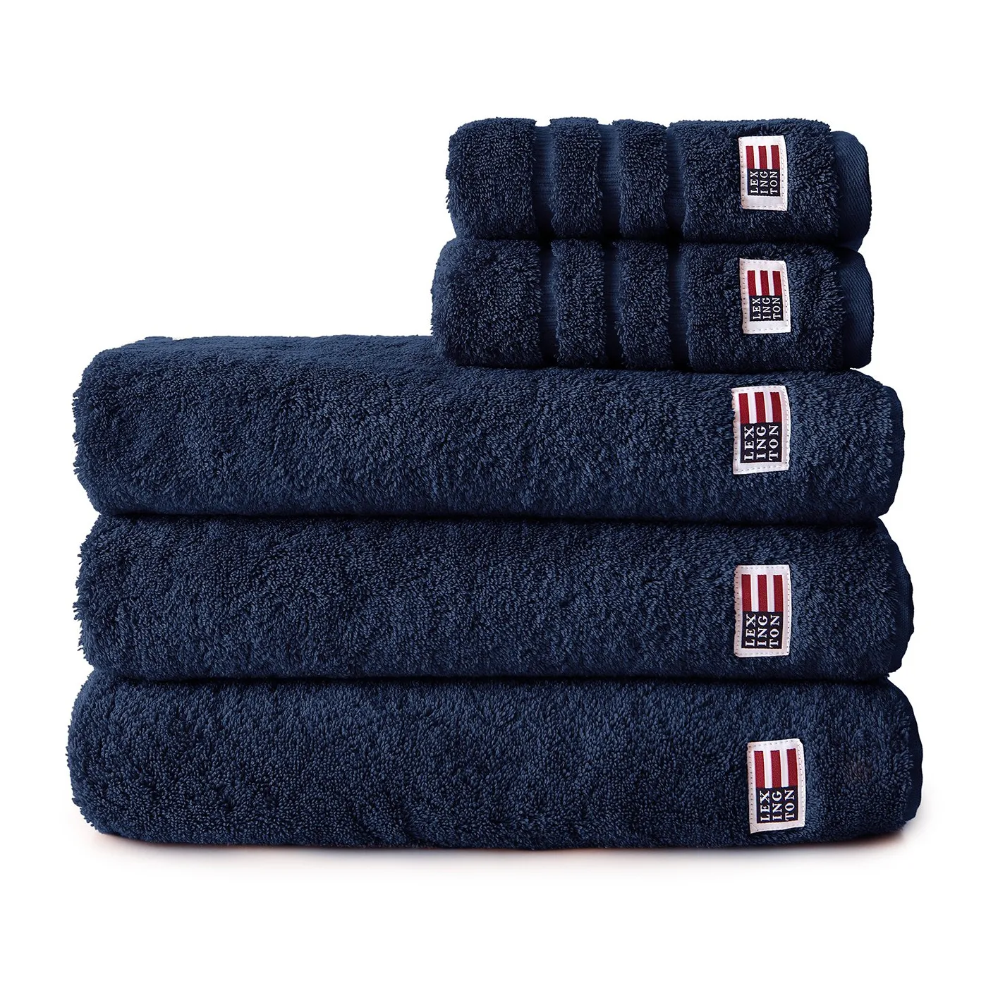 Icons Original towel 50x70 cm, navy Lexington