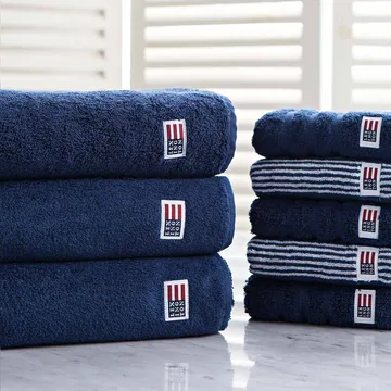 Icons Original towel 50x70 cm - navy - Lexington