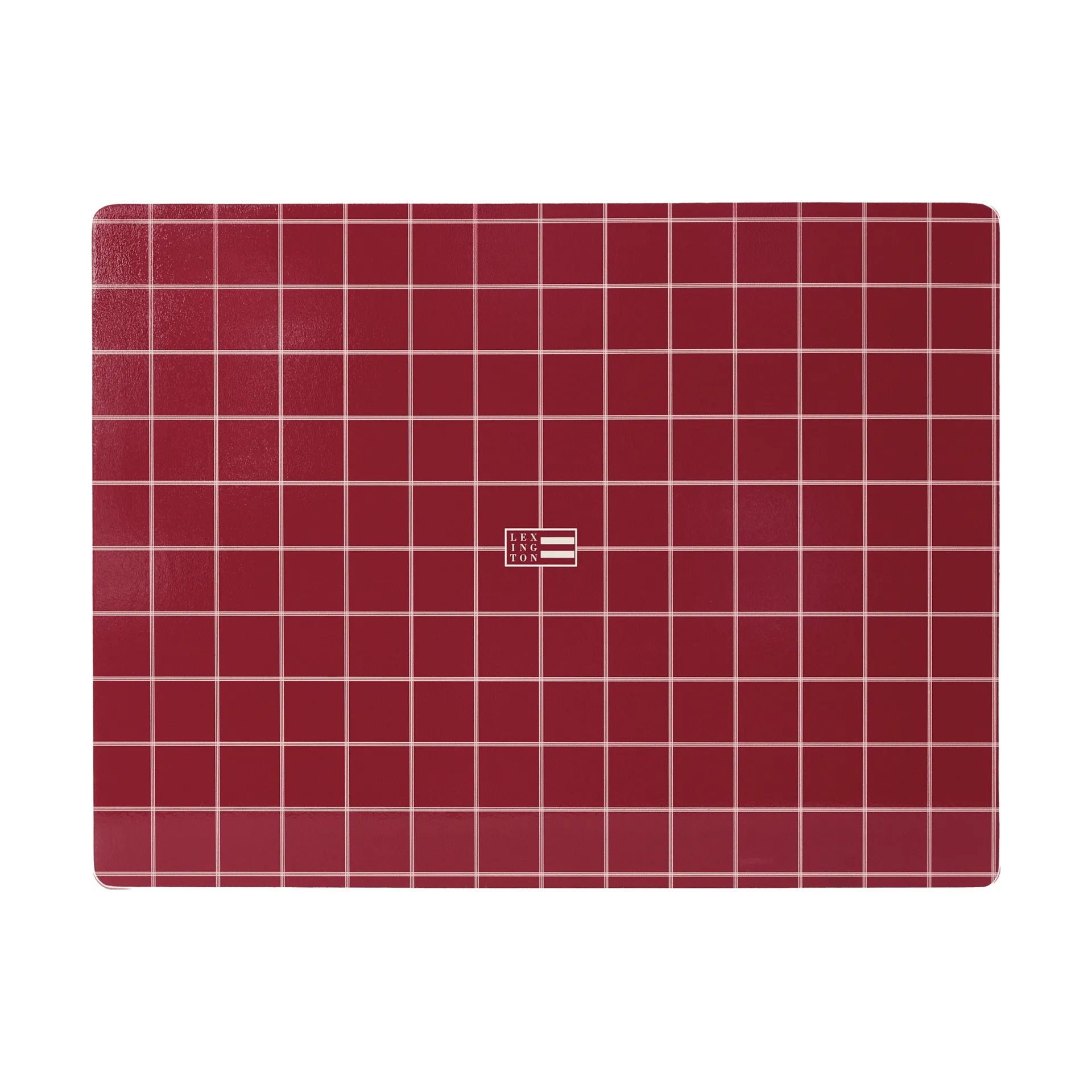 Lexington laminated double-sided placemat, Red-light beige, 30x40 cm, 2-pack Lexington
