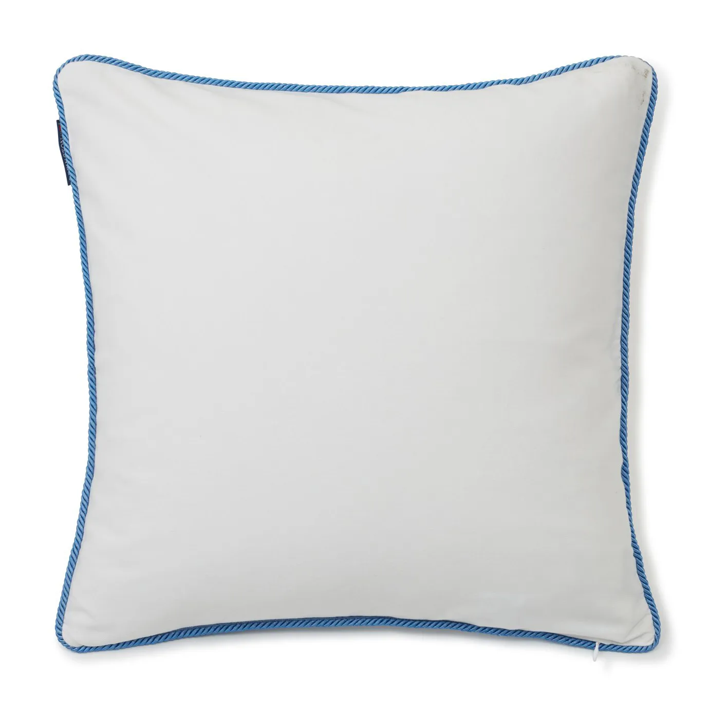 Logo Twill pillowcase 50x50 cm, White-blue Lexington
