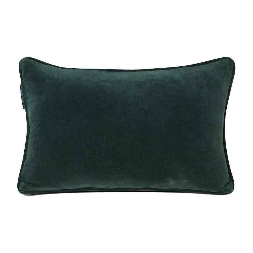 Merry Cotton Velvet cushion 30x50 cm, Green Lexington