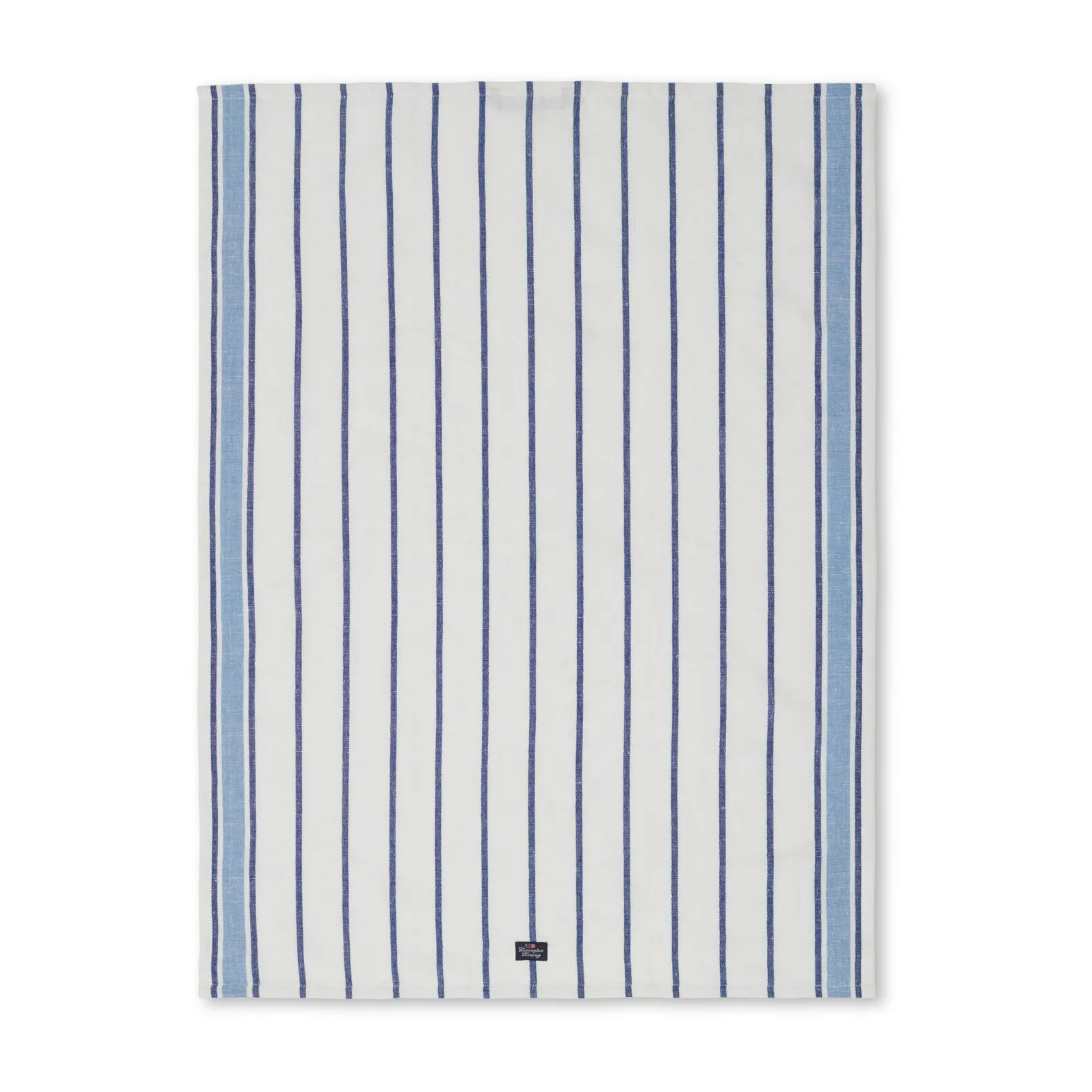 Striped kitchen towel 50x70 cm, White-blue Lexington