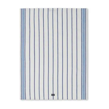 Striped kitchen towel 50x70 cm - White-blue - Lexington