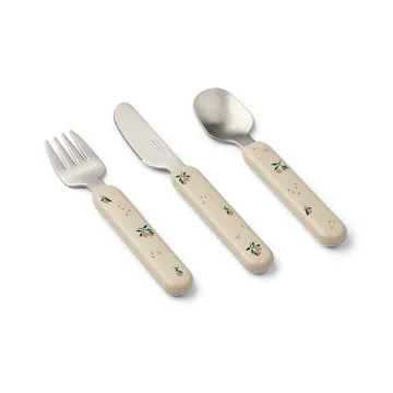 Adriana cutlery set - Peach-Sea shell - Liewood