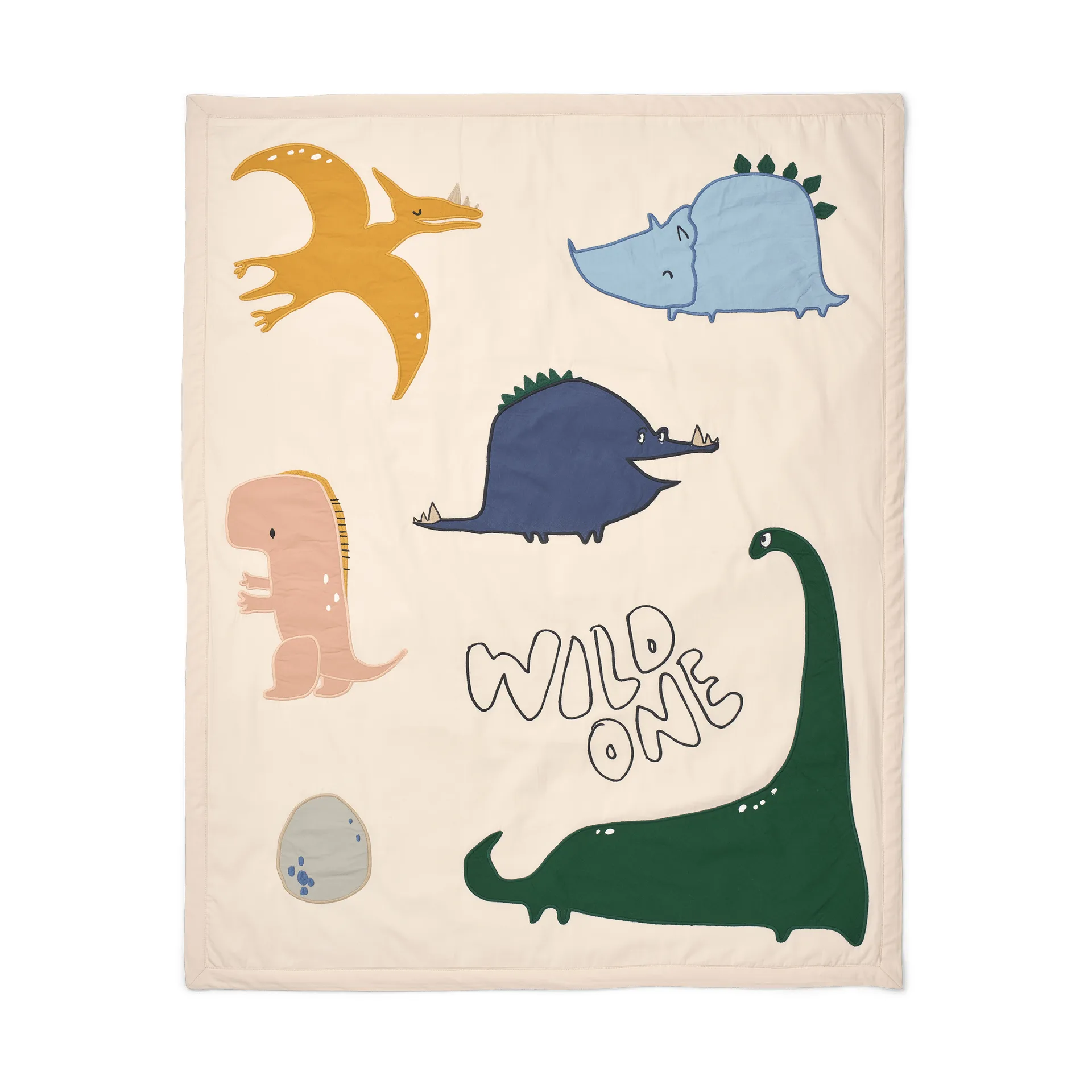 Bob blanket, Dino roar-Sandy, 80x100 cm Liewood