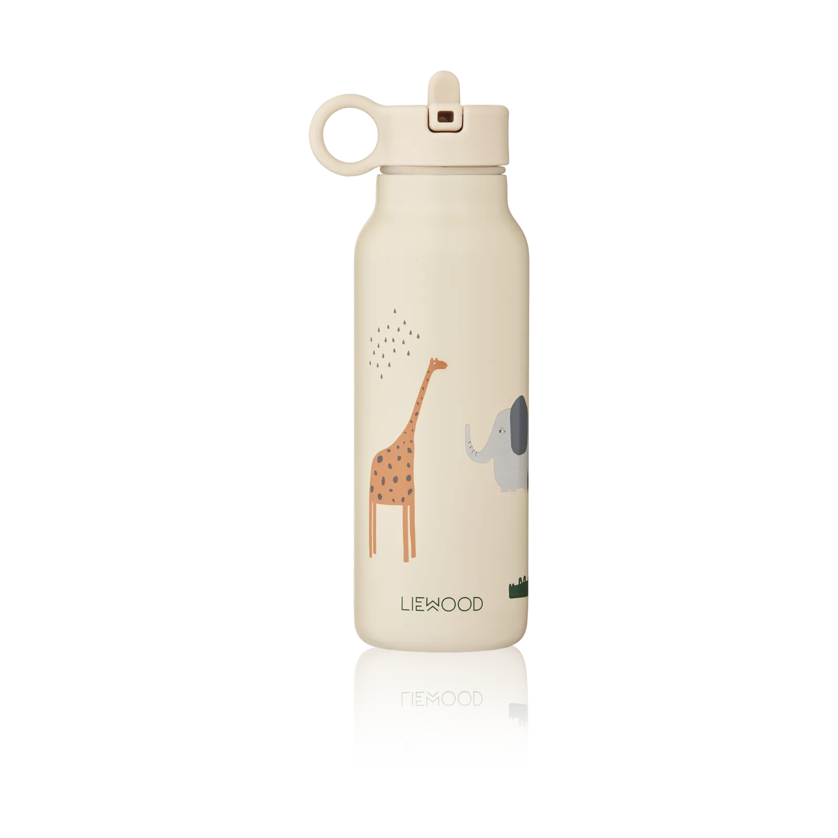 Falk water bottle 35 cl, Safari sandy mix Liewood