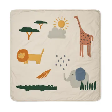 Glenn blanket 110x110 cm - Safari sandy mix - Liewood