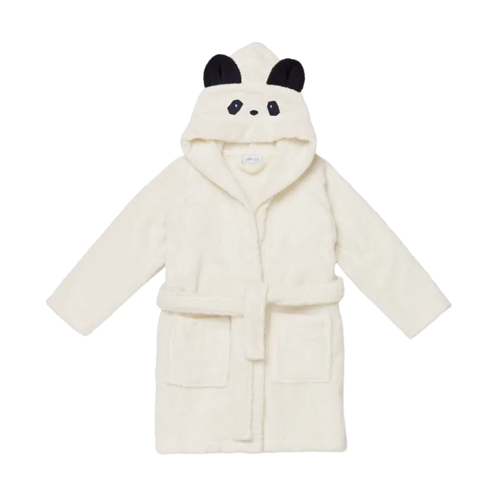 Lily bathrobe, Panda cream de la cream - 3-4 years - Liewood