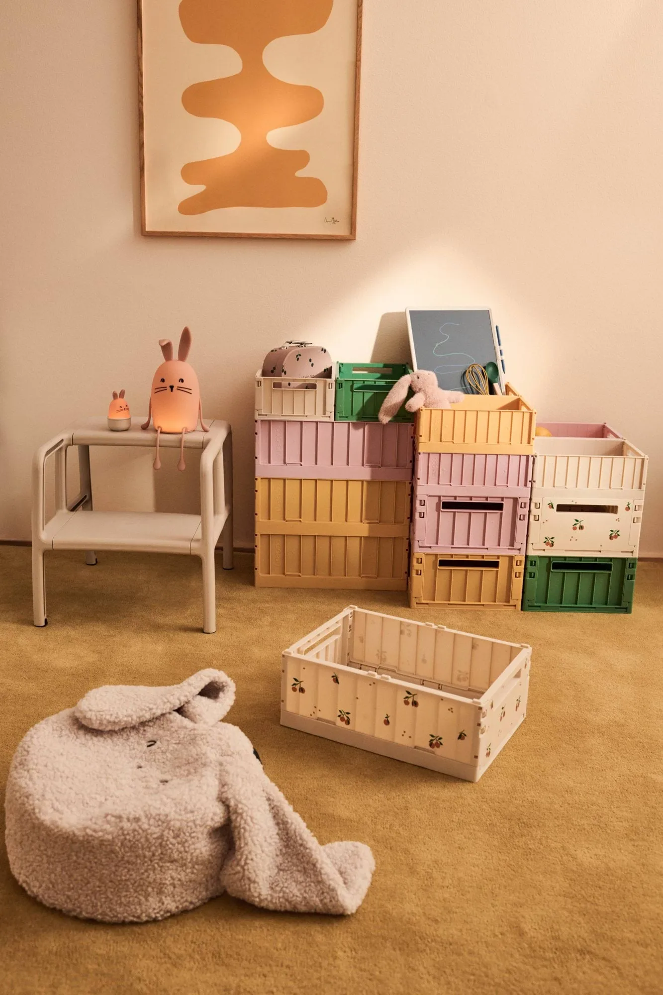 Melanie step stool, Sandy, 44x40x38 cm Liewood