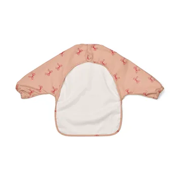 Merle bib with sleeve - Bows-Pale Tuscany - Liewood
