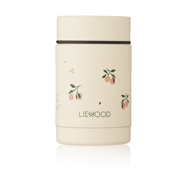 Nadja food thermos 0.25 L - Peach-Sea shell mix - Liewood