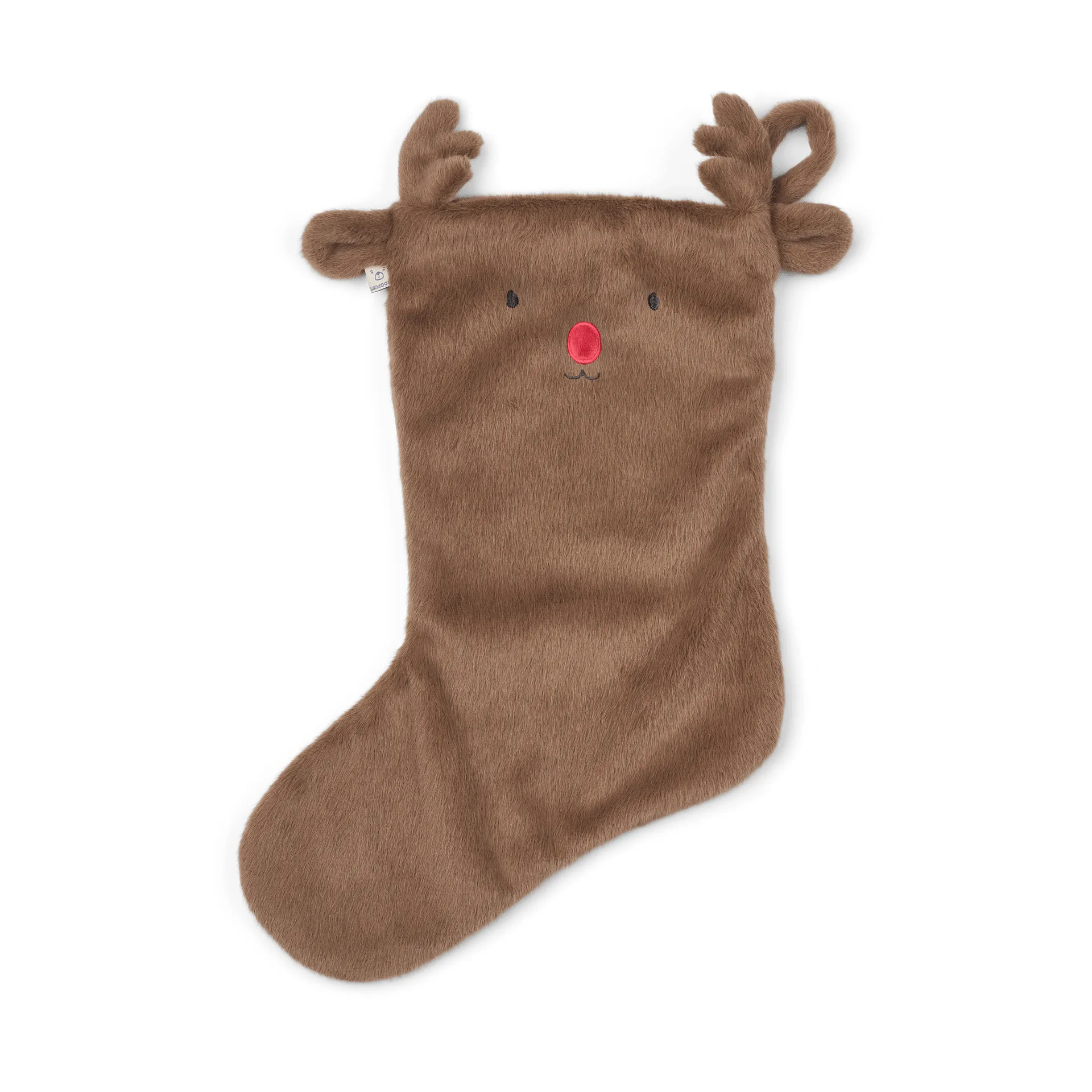 Raina Reindeer Christmas stocking, Pecan Liewood