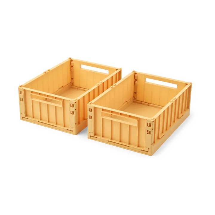 Weston storage box - Yuzu, M, 2-pack - Liewood