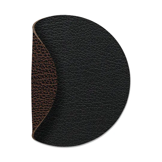 Bull coaster reversible circle 1 pcs, black-brown LIND DNA