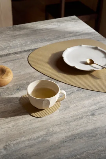 Corduroy coaster curve - Khaki - LIND DNA