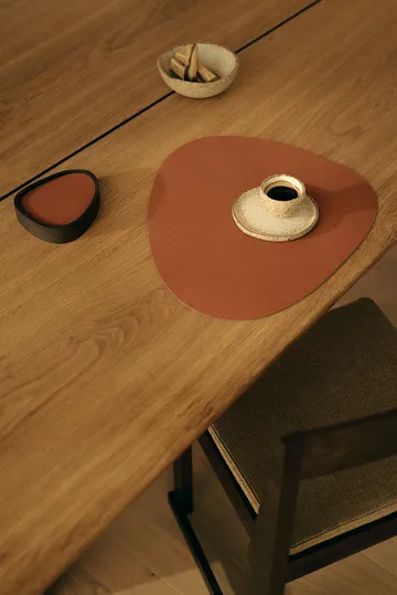 Corduroy coaster curve - Rust - LIND DNA