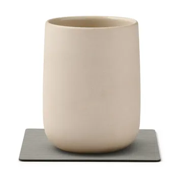 Corduroy coaster square - Light Grey - LIND DNA
