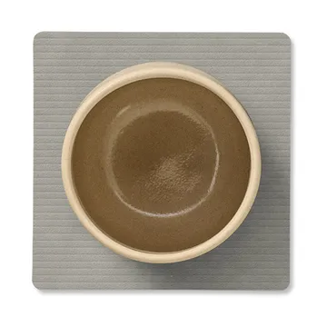 Corduroy coaster square - Light Grey - LIND DNA