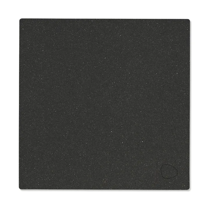 Core placemat square S - Flecked anthracite, 28x28 cm - LIND DNA