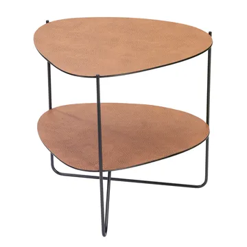 Curve Double Hippo side table - nature - LIND DNA