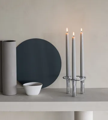 Lind Curve combinable candle sticks chrome - Triple - LIND DNA