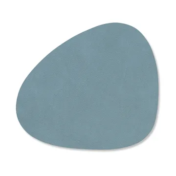 Nupo coaster reversible curve 1 pcs - lightblue-light grey - LIND DNA