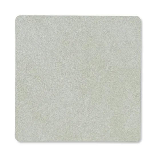 Nupo coaster square - metallic (stone grey) - LIND DNA