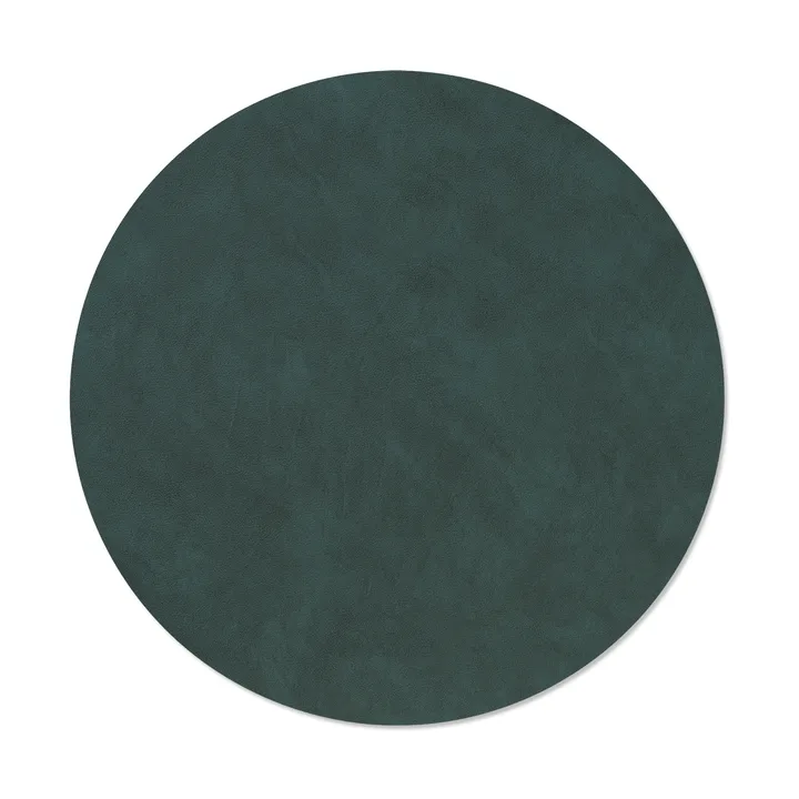 Nupo placemat circle XL - Dark green, Ø40 cm - LIND DNA