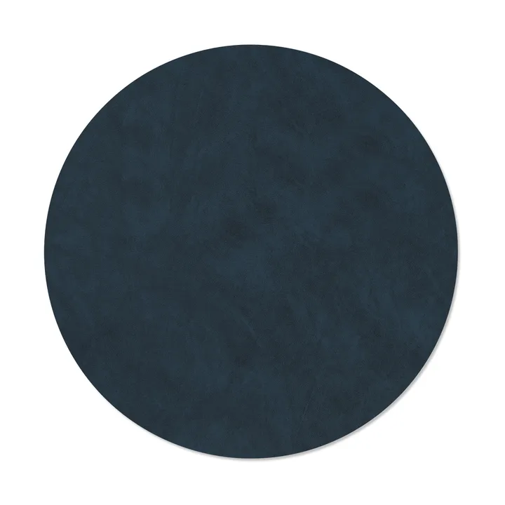 Nupo placemat circle XL - Midnight blue, Ø40 cm - LIND DNA