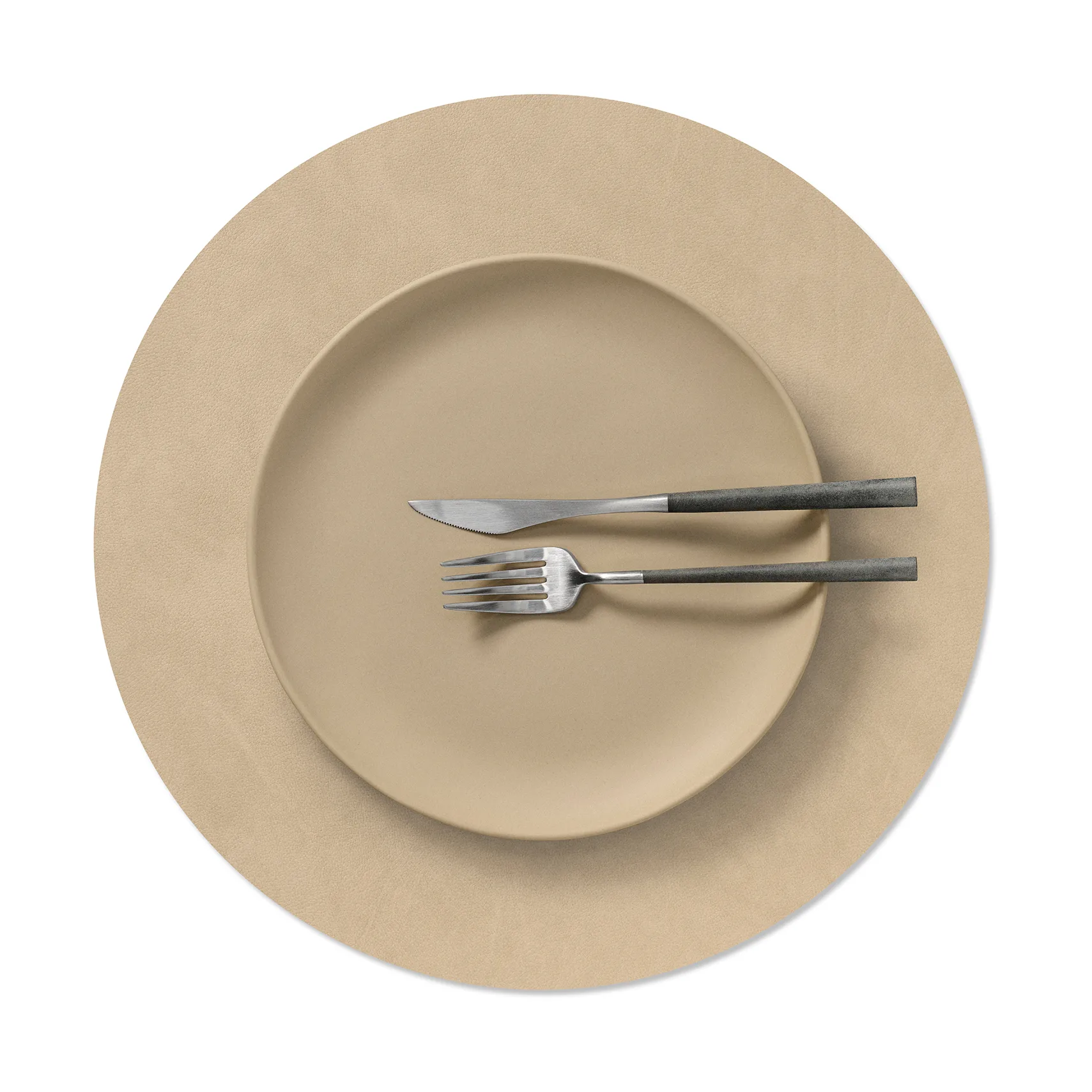 Nupo placemat, Sand, circle, L LIND DNA