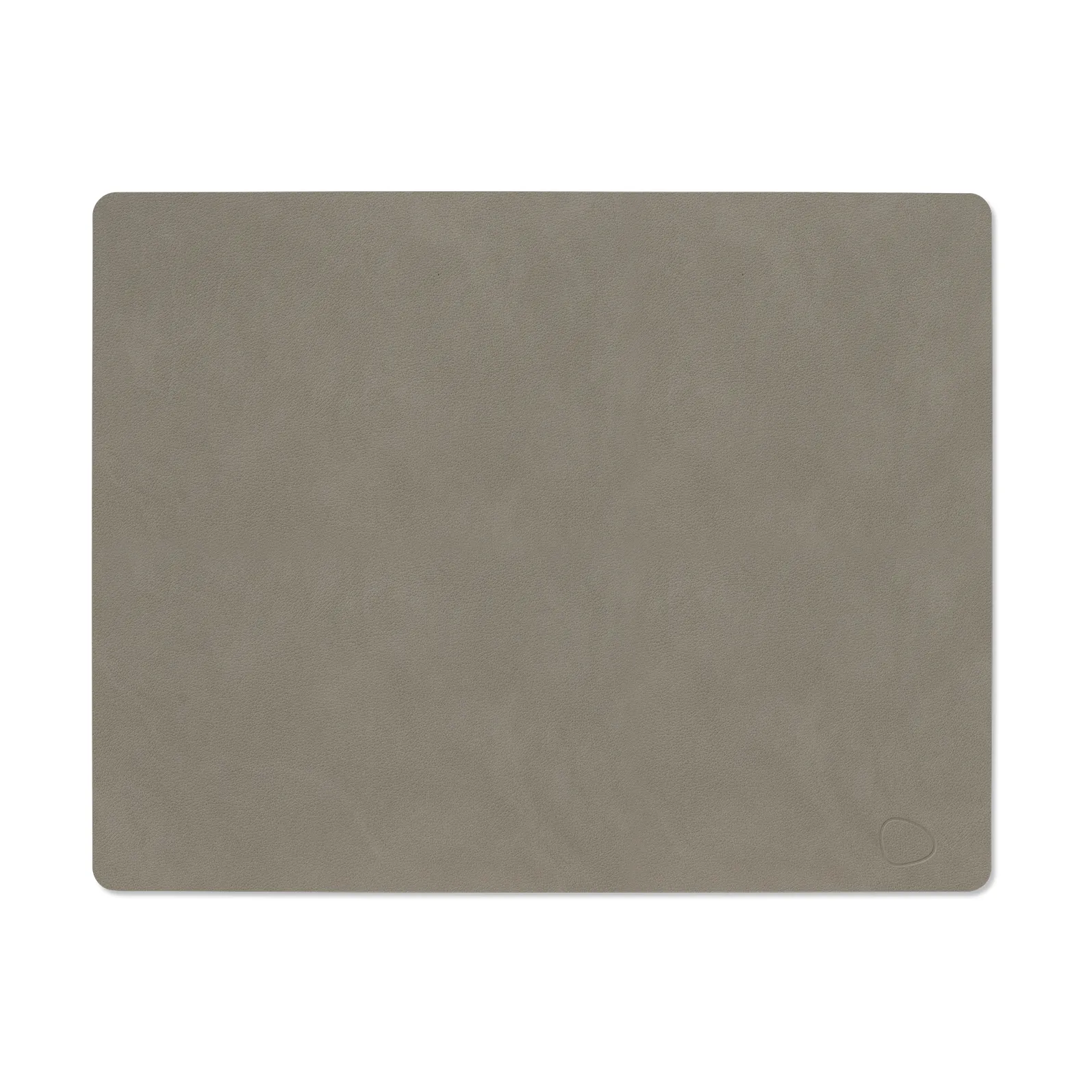 Nupo placemat square L, Flint grey LIND DNA