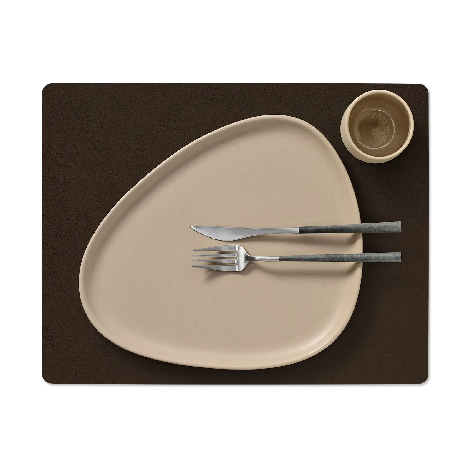 Nupo placemat square L, Hazel, 45x35 cm LIND DNA