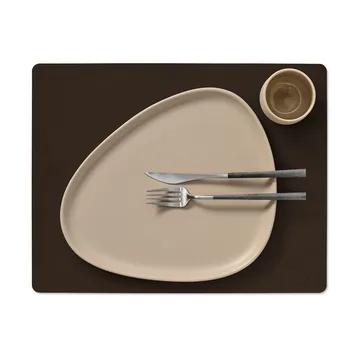 Nupo placemat square L - Hazel, 45x35 cm - LIND DNA