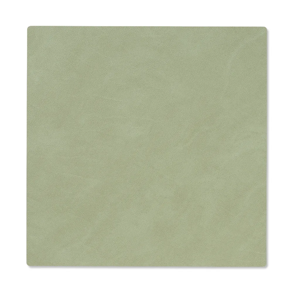 Nupo placemat square reversible S 1 pcs, Dark green-olive green, 28x28 cm LIND DNA