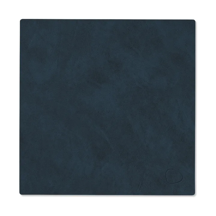 Nupo placemat square S - Midnight blue, 28x28 cm - LIND DNA