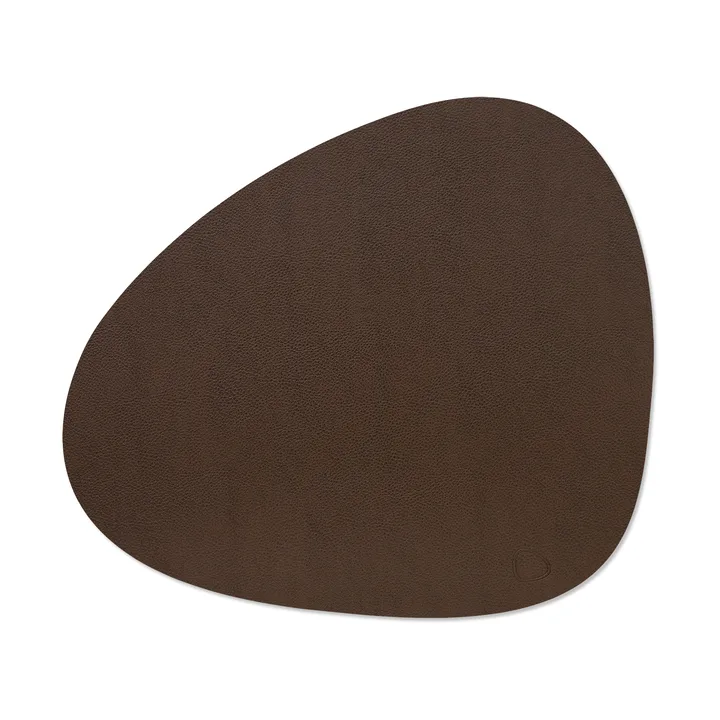 Serene placemat curve L 37x44 cm - Hazel, 37x44 cm - LIND DNA